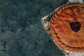 Пирог с грецким орехом